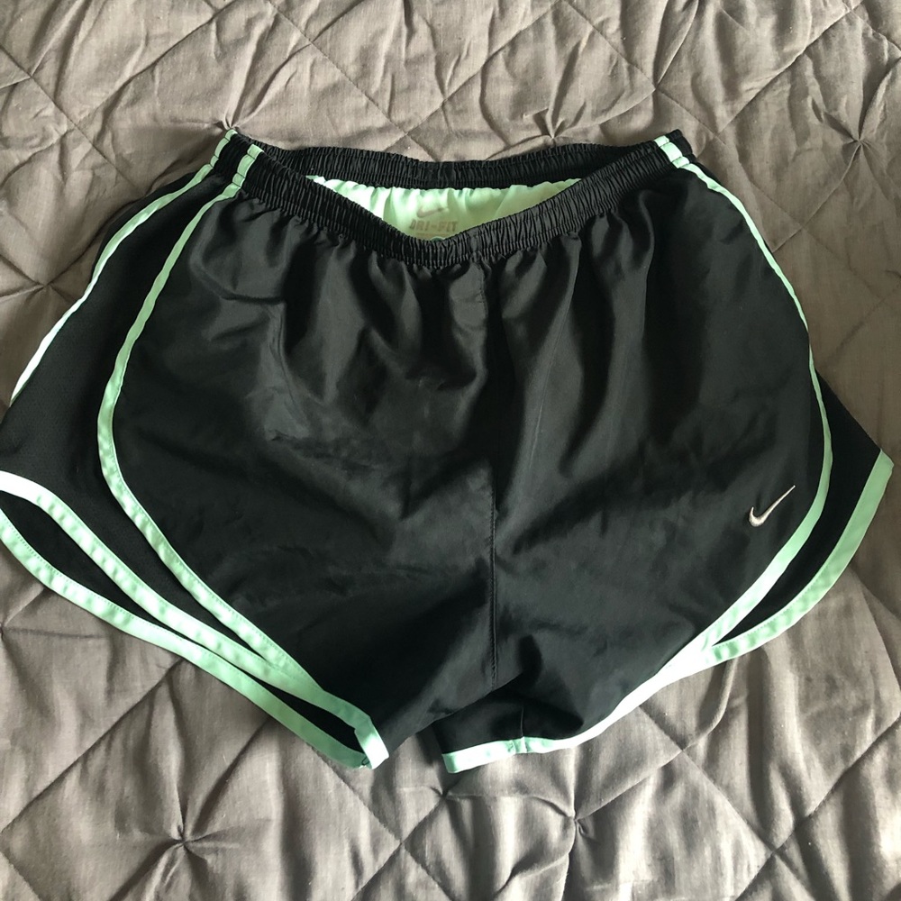 Black and Teal Nike Shorts